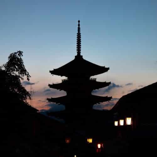 yasaka pagoda in higashiyama kyoto japan
